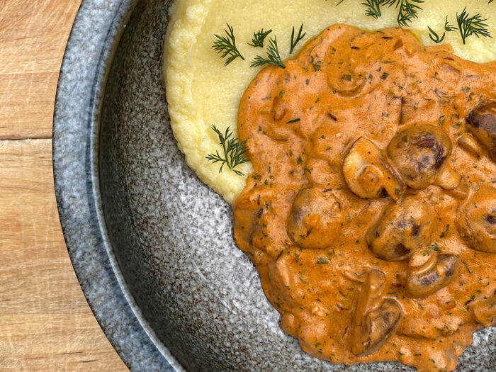Mushroom Stroganoff
